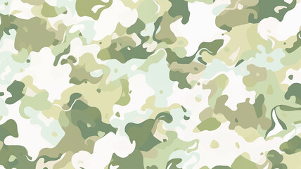 Green jungle camouflage pattern background material	
