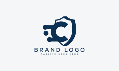 letter C logo design vector template design for brand.