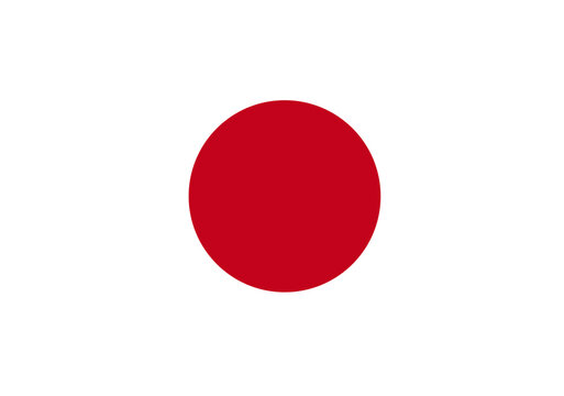 Japan flag with palette knife paint brush strokes grunge texture design. Grunge brush stroke effect