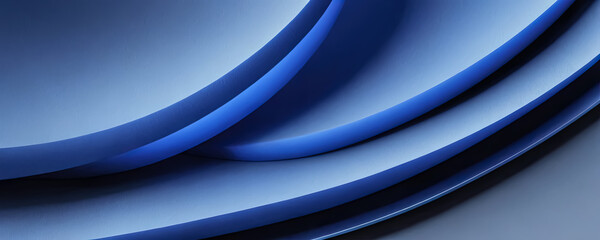 Obraz premium Oceanic Elegance: Harnessing Blue Business Background for Success