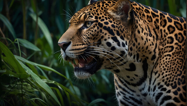 Majestic Leopard Portrait - Stunning Wild Cat Photography
