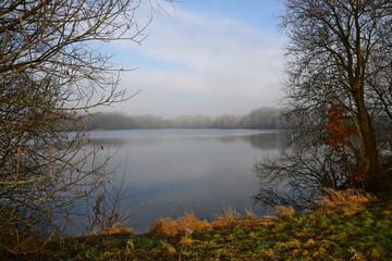Ausblick auf den "Sander See"