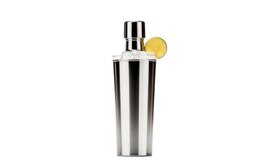 Professional Bartender's Shaker Isolated on Transparent Background