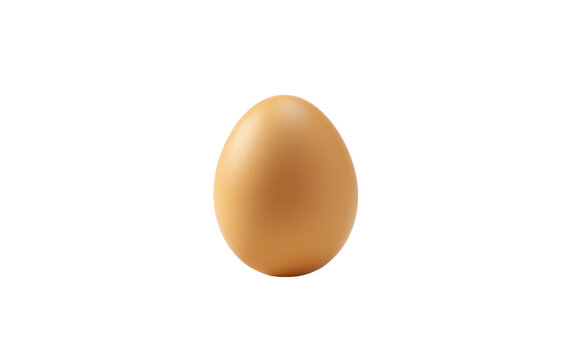Stylish Egg Symbol Isolated on Transparent Background