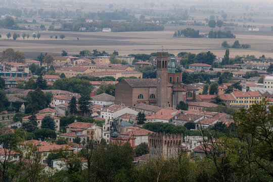 city of Baone and Este in Italy
