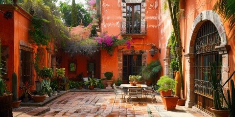 Naklejka premium San Miguel de Allende Colonial Charm