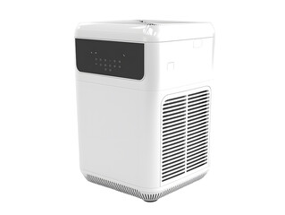 Fototapeta premium electric heater isolated on white