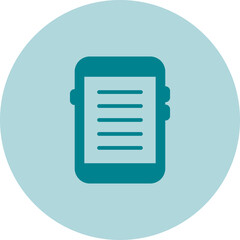 E-reader Vector Icon