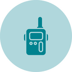 Emergency radio Vector Icon