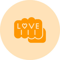 Love tattoo Vector Icon