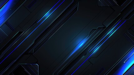 Blue and Black Tech Energy background