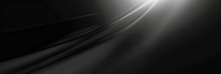 Abstract Black Gradient Background with Light Streaks - obrazy, fototapety, plakaty