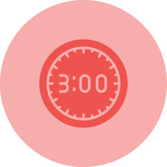 Clock Vector Icon