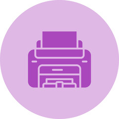 Laser Printer Vector Icon