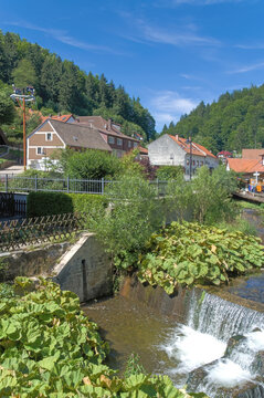 climatic health resort of Zorge --Walkenried--,Harz Mountains,lower Saxony,Germany