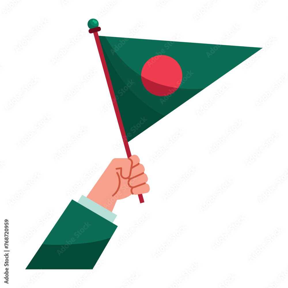 Poster bangladesh independence day illustration