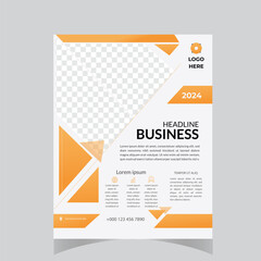 collection of modern design poster flyer brochure cover layout template with triangle graphic elements and space for photo background