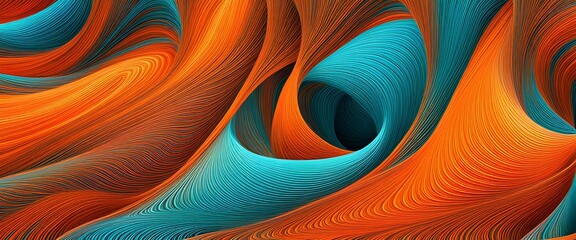 animated colored wave pattern background - 768724912