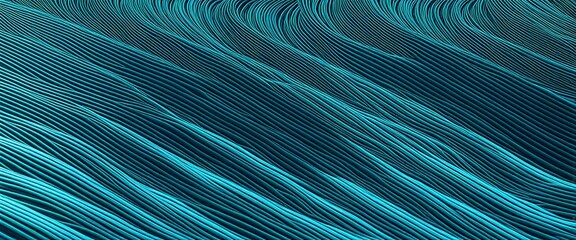 animated colored wave pattern background - 768725334
