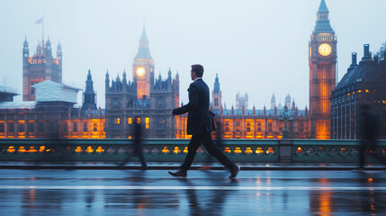 Obraz premium Running towards success.