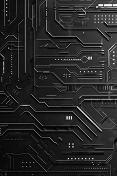 Sophisticated Circuitry Pattern Background