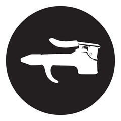 Air Blow gun icon - obrazy, fototapety, plakaty