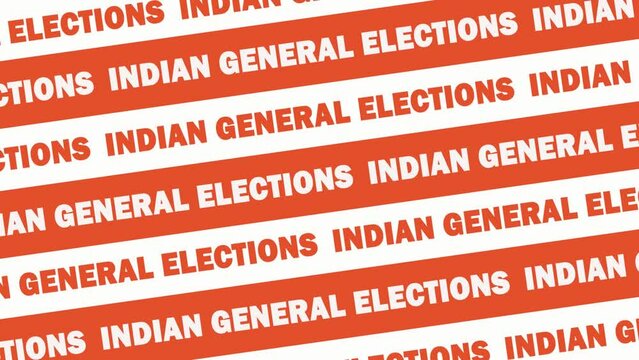 Indian Elections Scrolling Pattern Full HD 1080p