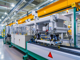Automated Production Line in Modern Factory