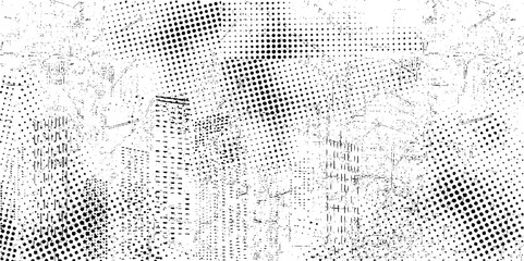 Subtle grain texture overlay. Grunge background. noise, dots and grit Overlay. Halftone Grainy Texture with Grunge Dots and Spots. Retro Spotted Seamless Pattern. Splatter Style Texture. Noise Fashion - obrazy, fototapety, plakaty