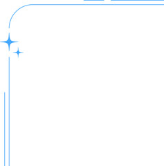 Obraz premium minimalist aesthetic line frame