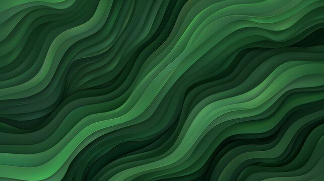 Computer generated image of a wavy green wave Wavy wavy wave Curved curved curve Curved curved curved curve