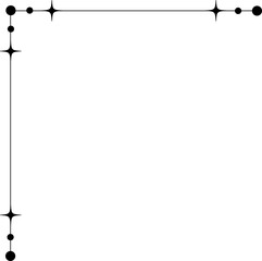 Obraz premium Minimalist aesthetic line frame