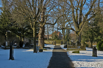 Main Path of the Old Cemetery in Korbach
