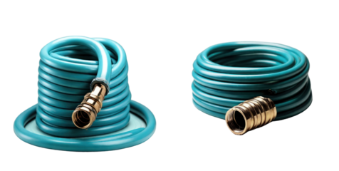 set of hose isolated on transparent background