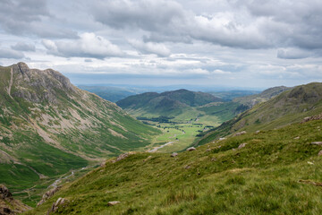 view from the mountain