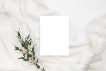 Mockup card 5x7 Canva online edit