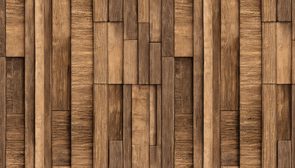 Texture of brown wood panels