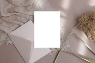 Mockup card 5x7 Canva online edit