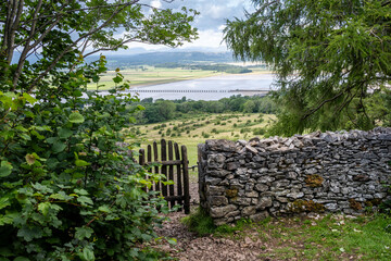 Gate and wall view