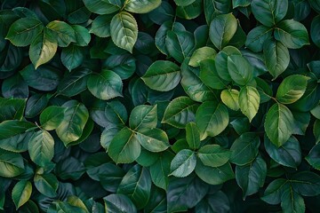 Close Up of Green Plant With Leaves - obrazy, fototapety, plakaty