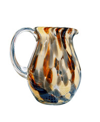 Glass decanter jug made of Murano glass
