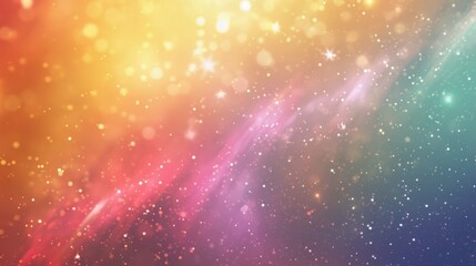 Fototapeta premium Abstract colorful glitter vintage lights background
