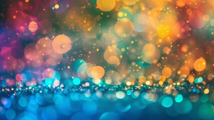 Obraz na płótnie Canvas Abstract colorful glitter vintage lights background