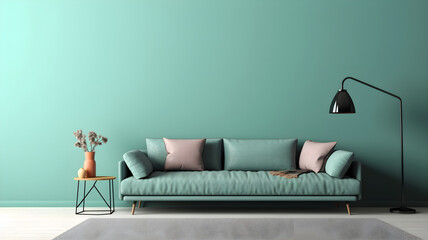 leek and Stylish Modern Sofa Living