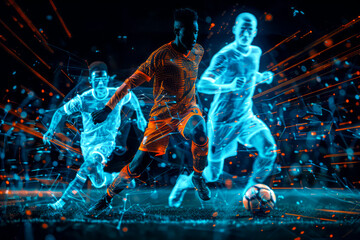 Boosting Cognitive Load Insights with Soccer Players Against Dark Background