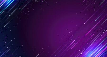 An abstract purple background with stars and lines, in the style of intel core, aurora punk.