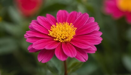 Obraz premium red dahlia flower