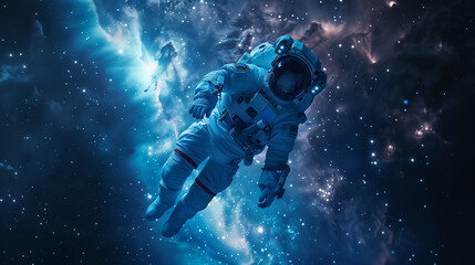 person in the space, Generative AI