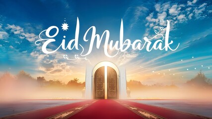 Eid ul fitr mubarak,islamic background, Happy EID - obrazy, fototapety, plakaty