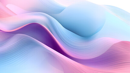 Obraz premium Digital pink blue fantasy curve abstract graphic poster web page PPT background